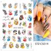 French Nail Stickers Liner Nail Art Decals Colorful Sliders Manicure Decor Summer