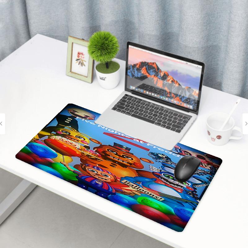 Five Nights At Freddy's Print Mouse Pad, Anti‑Slip Desktop Keyboard Mat, for PC Laptop Gaming Working Daily Use, Cool Festival Surprise Gift