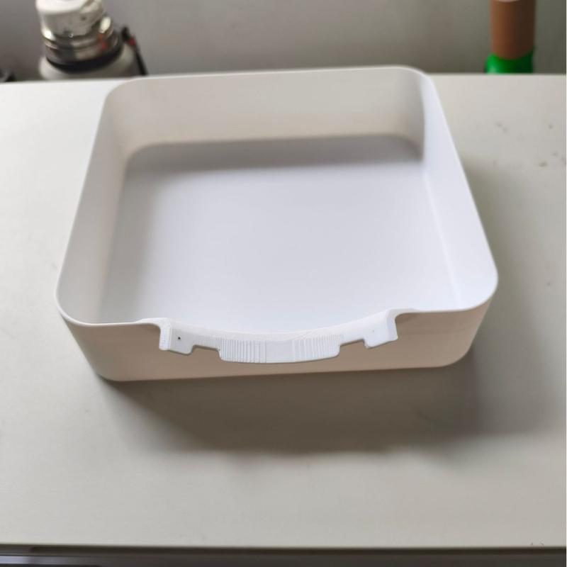 Bac de vidange pour machine à laver Entonnoir de vidange Impression 3D Bac d'égouttage Pour nettoyer les filtres à peluches Bac de récupération d'eau Arrête les déversements sur le sol