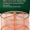 Metal 360° Rotating Mesh Pencil Holder Hollowed-out Pencil Display Rack  Bedroom Decoration