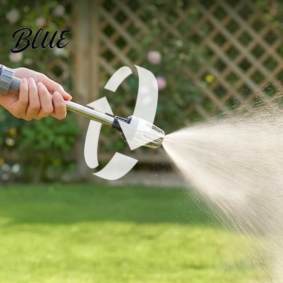 No Power Cleaning Nozzle Garden Hose with 360-degree Adjustable Spray High Pressure Water Jet Spray Universal 3/4" Thread for Car Wash & Garden