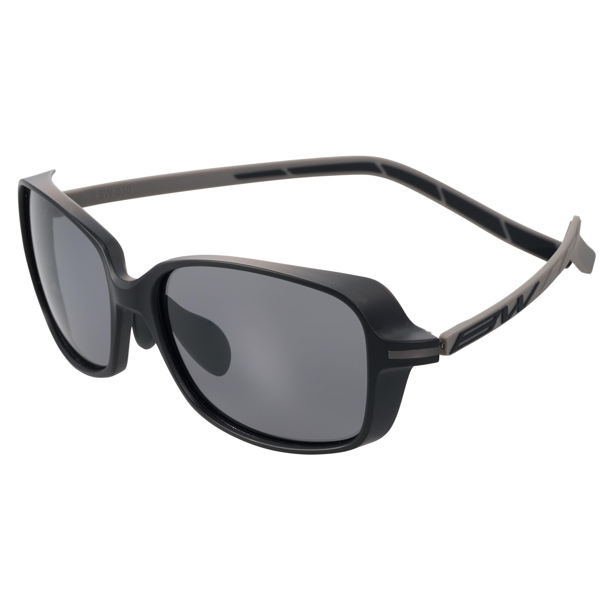 [Bunnywalk] Polarized Sunglasses BW-030 BW-0303F Matte BlackCharcoal SMOKE