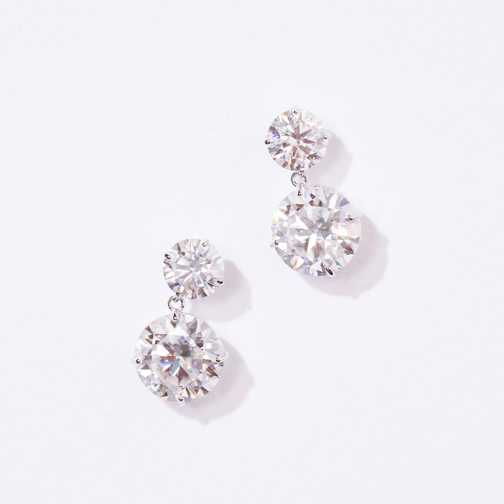 Dorocy 14K Twinkle Moissanite Earrings
