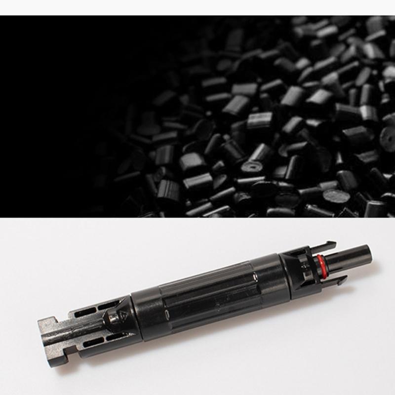 Pack Of 2 1000V Solar Fuses Waterproof Connector Photovoltaic System Accessory for Panel String Install & Protections