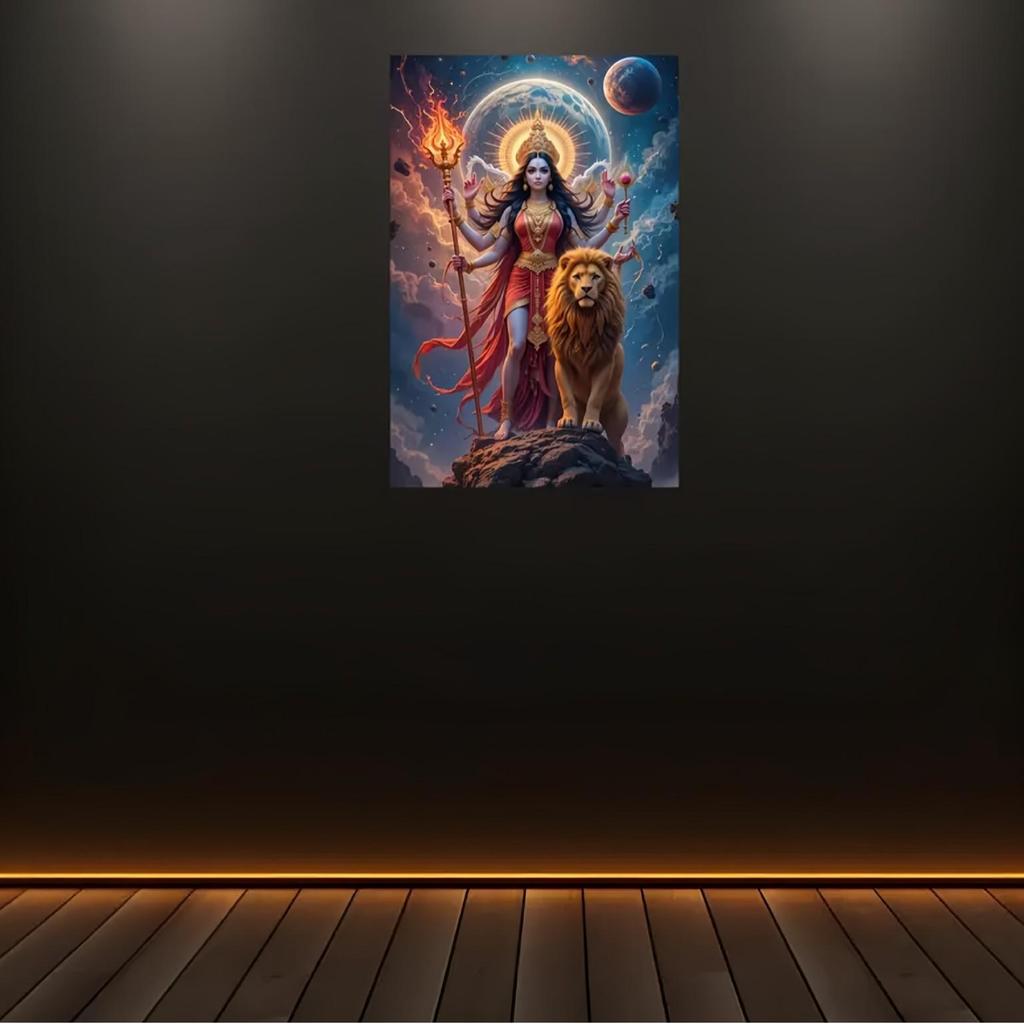 Rahmenlose Leinwand-Wandkunst: Indische Götter & Buddhas für Eingang & Wohnzimmer