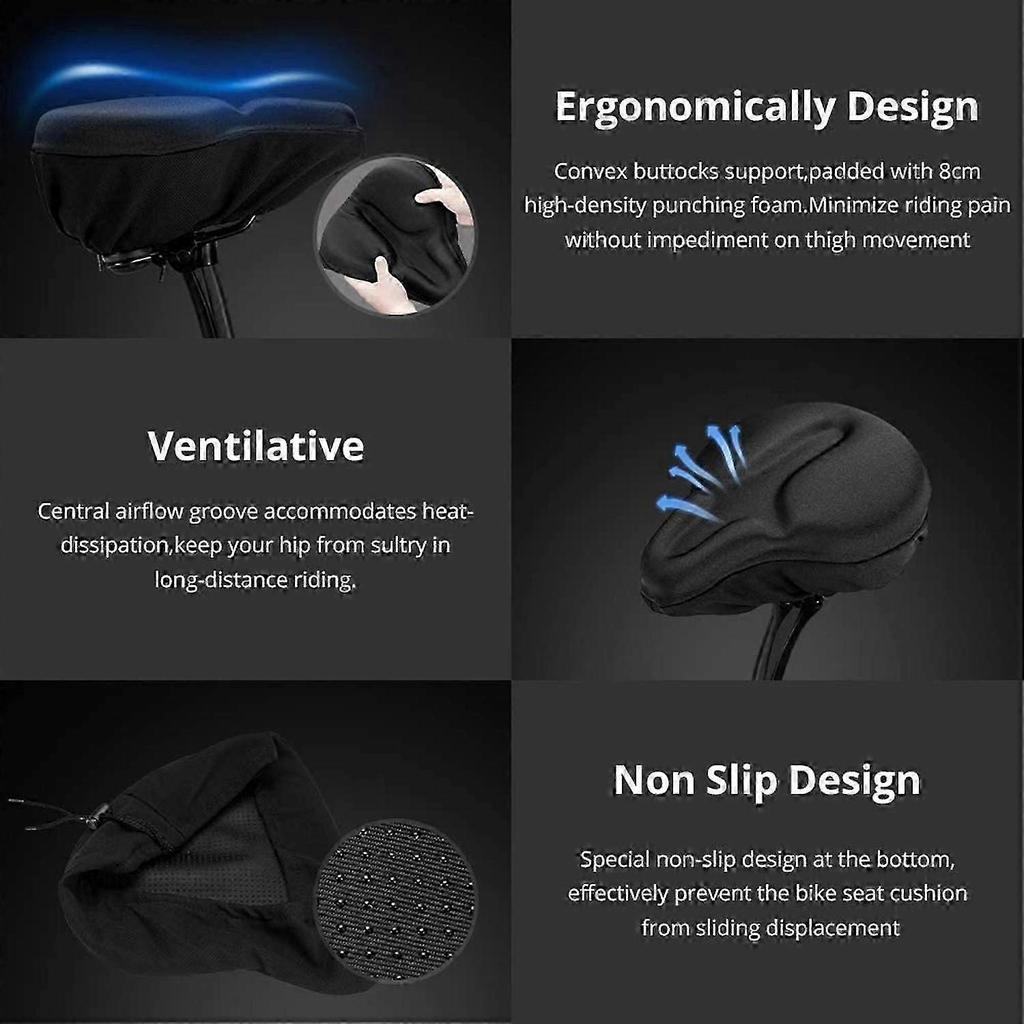 cruiser bike cushion for exercise and stationary bikes