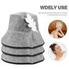 Soft Fisherman's Felt Sauna Hat Felt Water Absorption Sauna Hat Fashion Felt Sauna Hat  Sauna