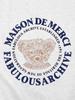LA MAISON STUDIO [Fleece Line Selection] Women'S Crop Bear Friends Embossed Embroidery Sweatshirt Ash Gray (Fcb3Ts355W)