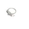 Ethnic Style Pixiu Coin Ring for Men and Women: Fashionable Silver Wealth and Luck Opener.