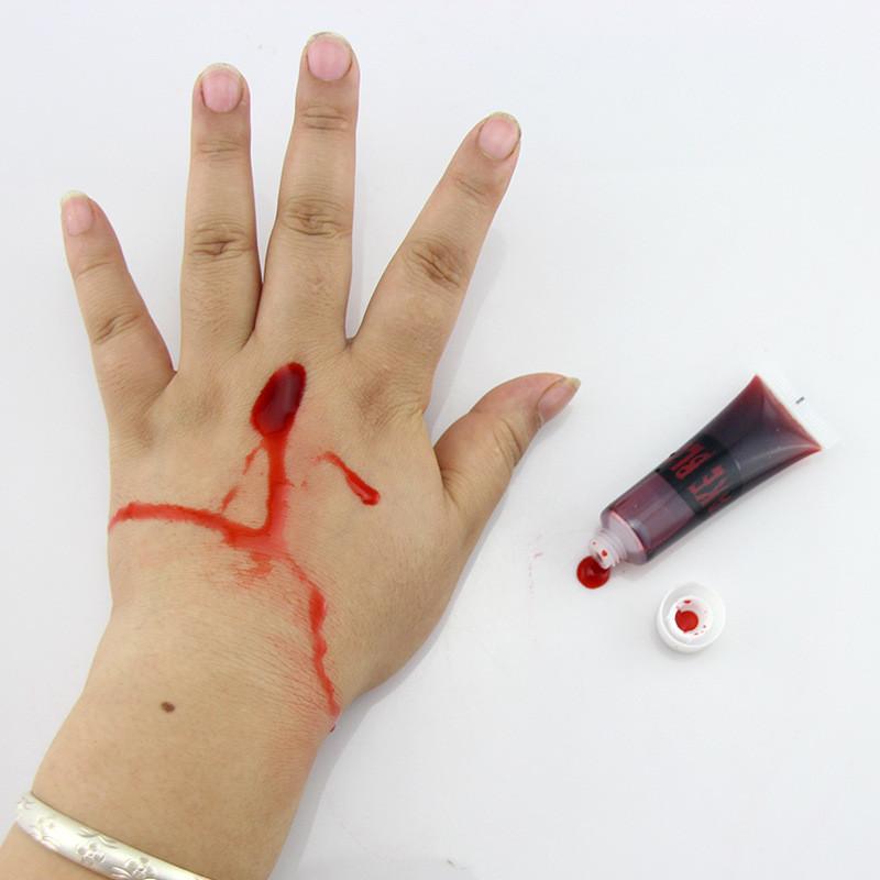 Realistic Vampire Blood Prop For Halloween Decorations Cosplay Fake Blood Plasma