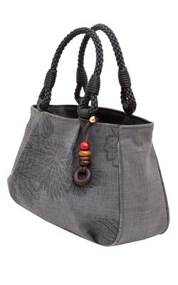 Bincho Kömürüyle Yapılmış Tote Çanta Japon Doğum Günü Nazarlığı [creareki] Kadın Çantası, Küçük, Hafif, Japonya, Mürekkep, Boyalı, Stil, Maron, Anneler Günü Hediyesi,