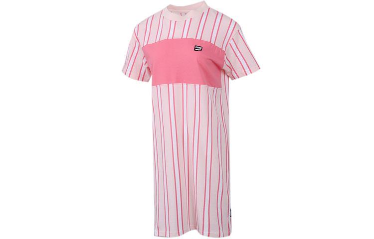 PUMA Short Sleeved Dress Women s Pink 596007-17 L