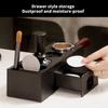 ABS Coffee Portafilter Rack Distributor Holder Convenient Espresso Tamper Mat Stand with Drawer Coffee Accessories