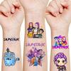 New 20pcs/set Cartoon Kpop Demon Hunters Rumi Kang Temporary Tattoo Sticker Rumi Tattoo Sticker Demonizing For Party Gifts