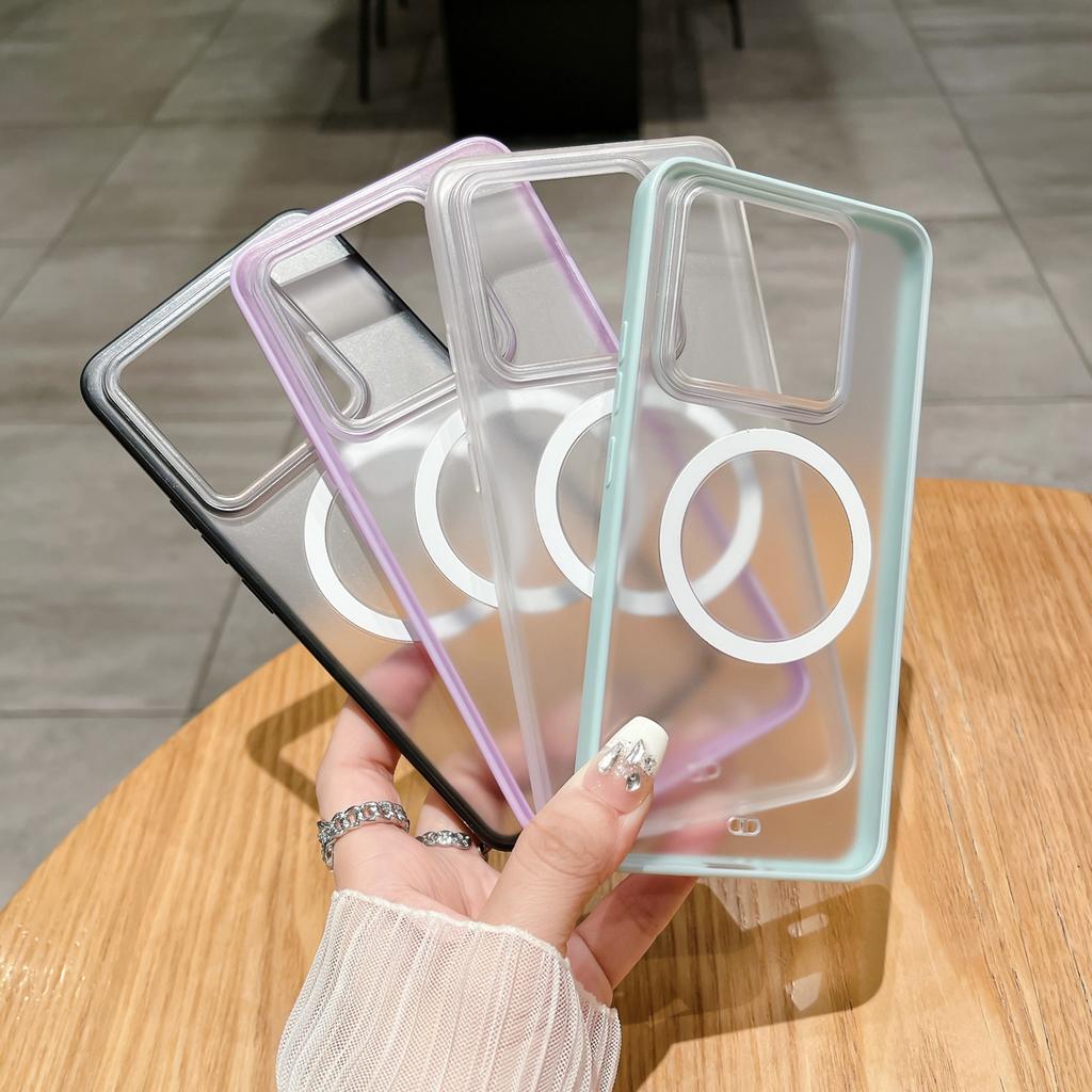 For Xiaomi 14 Phone Case Compatible with MagSafe Shockproof Protective Cover