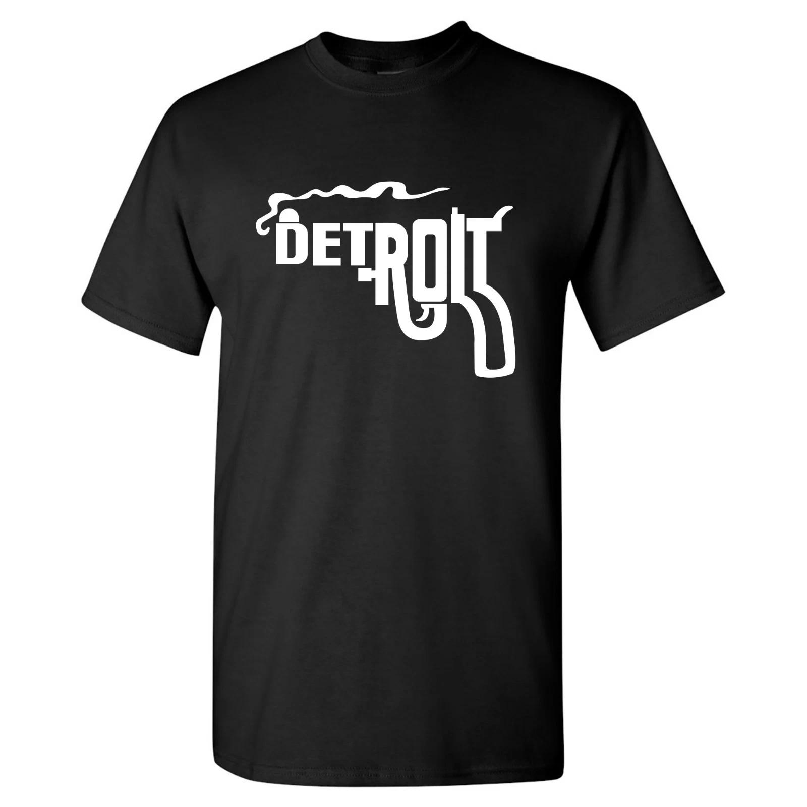 Detroit Smoking Gun - Michigan Hometown Pride Unisex T-Shirt M