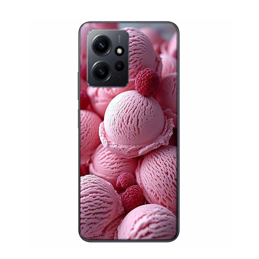 Colorful Ice Cream and Popsicles Phone Case For Redmi 12 13C 12C 15C 9 10 10C Note 13 Pro Plus 14 15 Pro 9T 9C 9A TPU Soft Cover