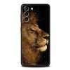 Leeuw Alfa Man Welp Hoesje voor Samsung Galaxy S24 S23 S22 S20 S21 FE Ultra S24 S23 S10 S10E S9 S8 Plus 5G Siliconen Telefoonhoes Tas