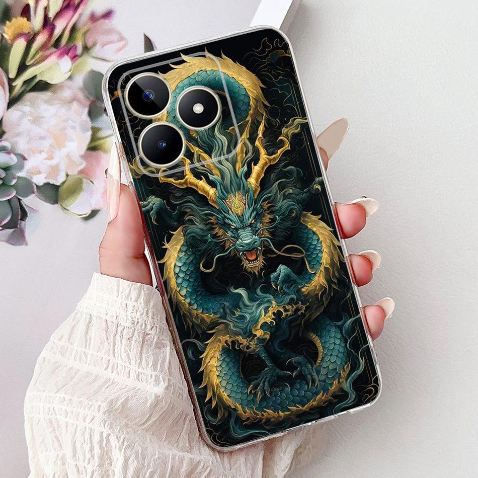 For Realme Note 50 Fashion Cool Pattern Phone Case For Realme Note50 RMX3834 Soft Silicone TPU Cases