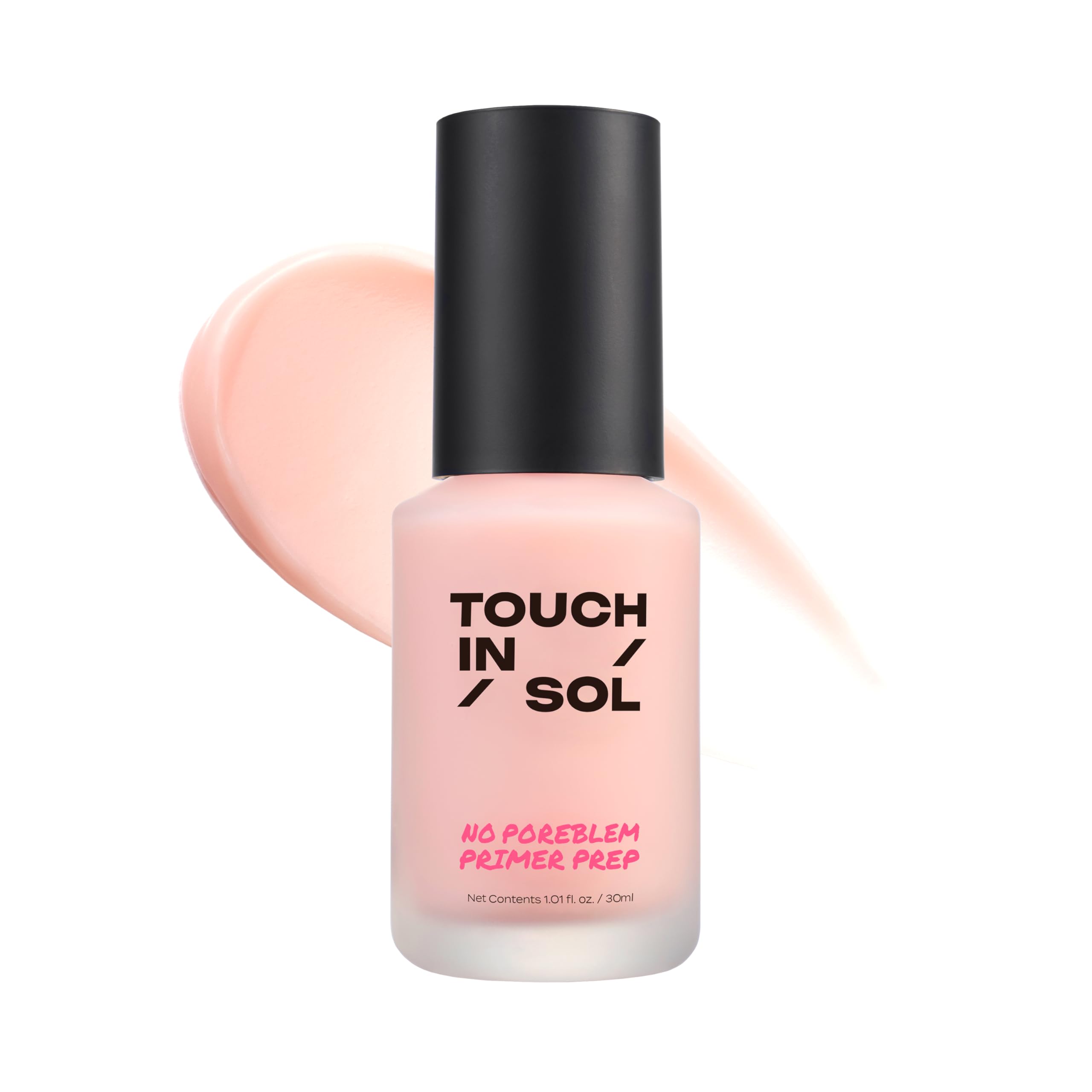 TOUCH IN SOL No Poreblem Primer Prep Moisturizing Makeup Smooth Matte Lightweight Pore Coverage for Enhanced Makeup Face Makeup Primer fl – Primer,