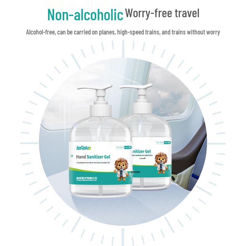 Alcohol-Free No-Rinse Hand Sanitizer Gel