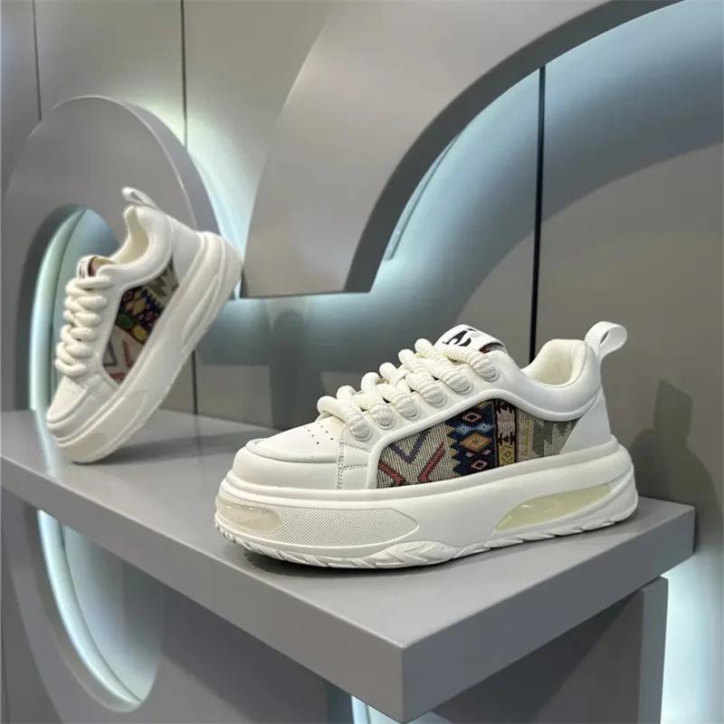 Spring Autumn New Classic Men's Shoes Thick soled Height Increasing Casual Shoes for Youth Outdoor Running Sports Shoes sneakers