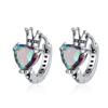 925 Sterling Silver Shining AAA Zircon Flower Earrings for Women's Temperament Banquet Jewelry Anniversary GiftGood product