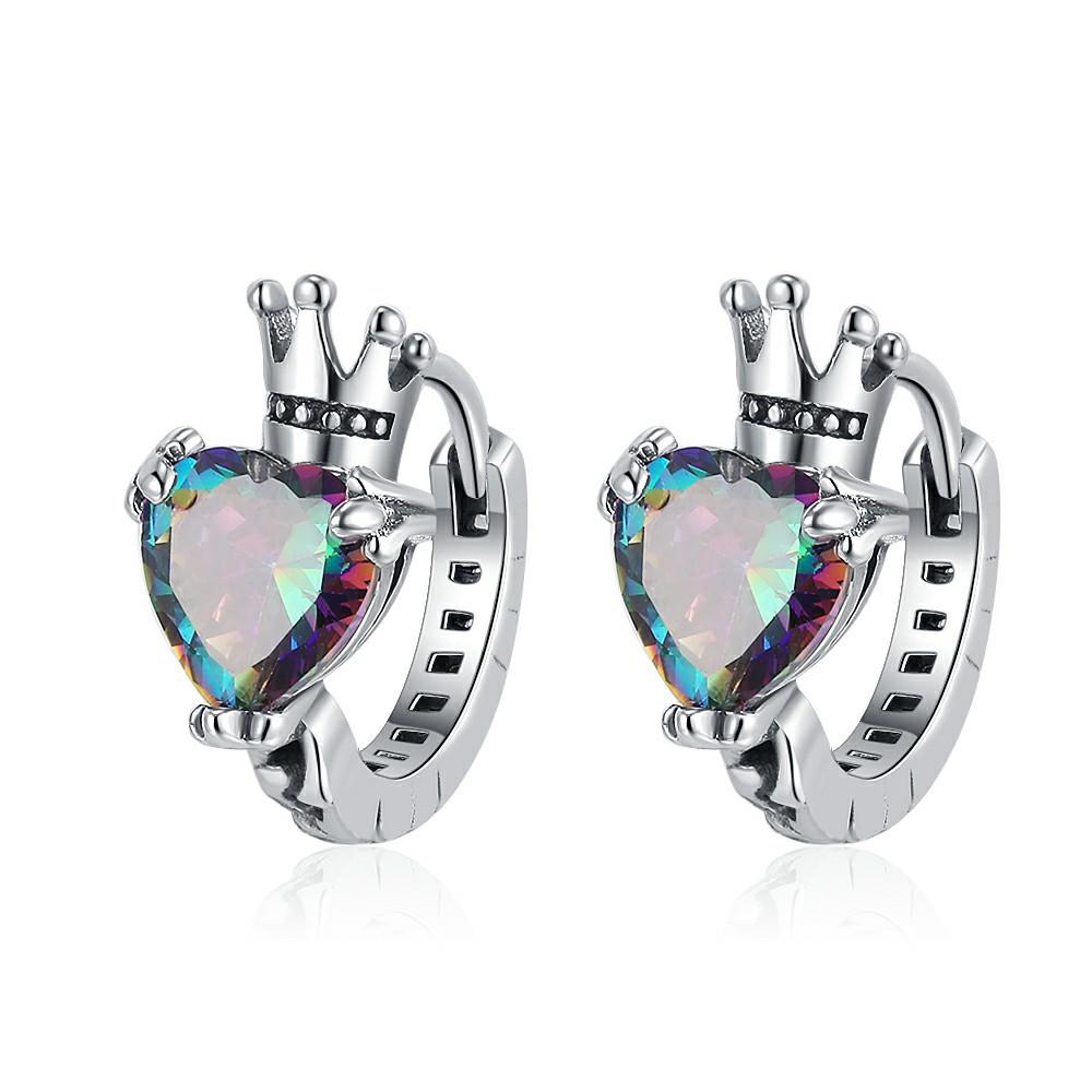 925 Sterling Silver Shining AAA Zircon Flower Earrings for Women's Temperament Banquet Jewelry Anniversary GiftGood product