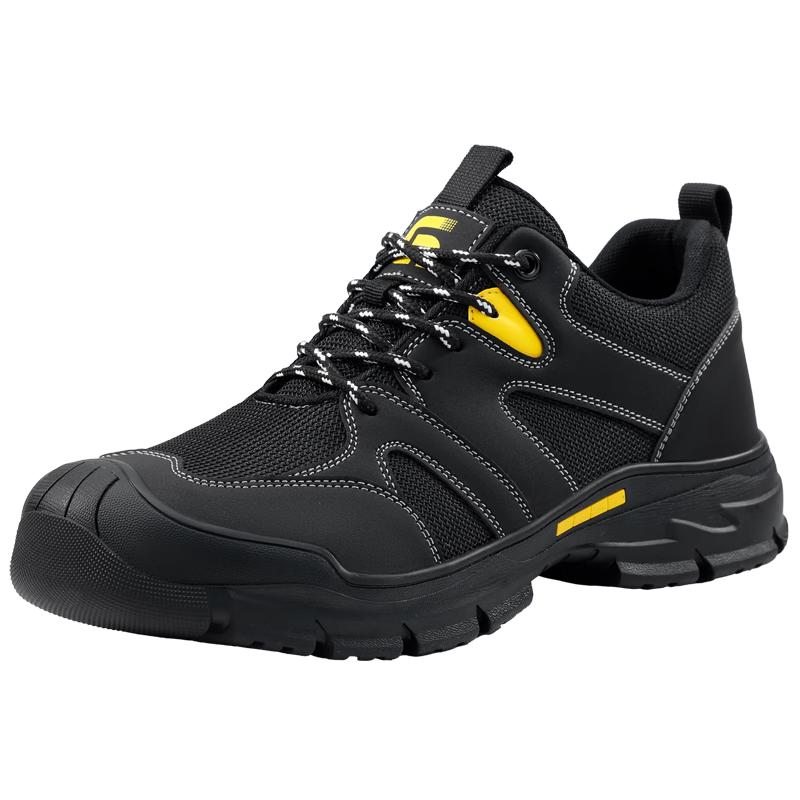 GUYISA Men s Lightweight Breathable Steel Toe Safety Shoes 41