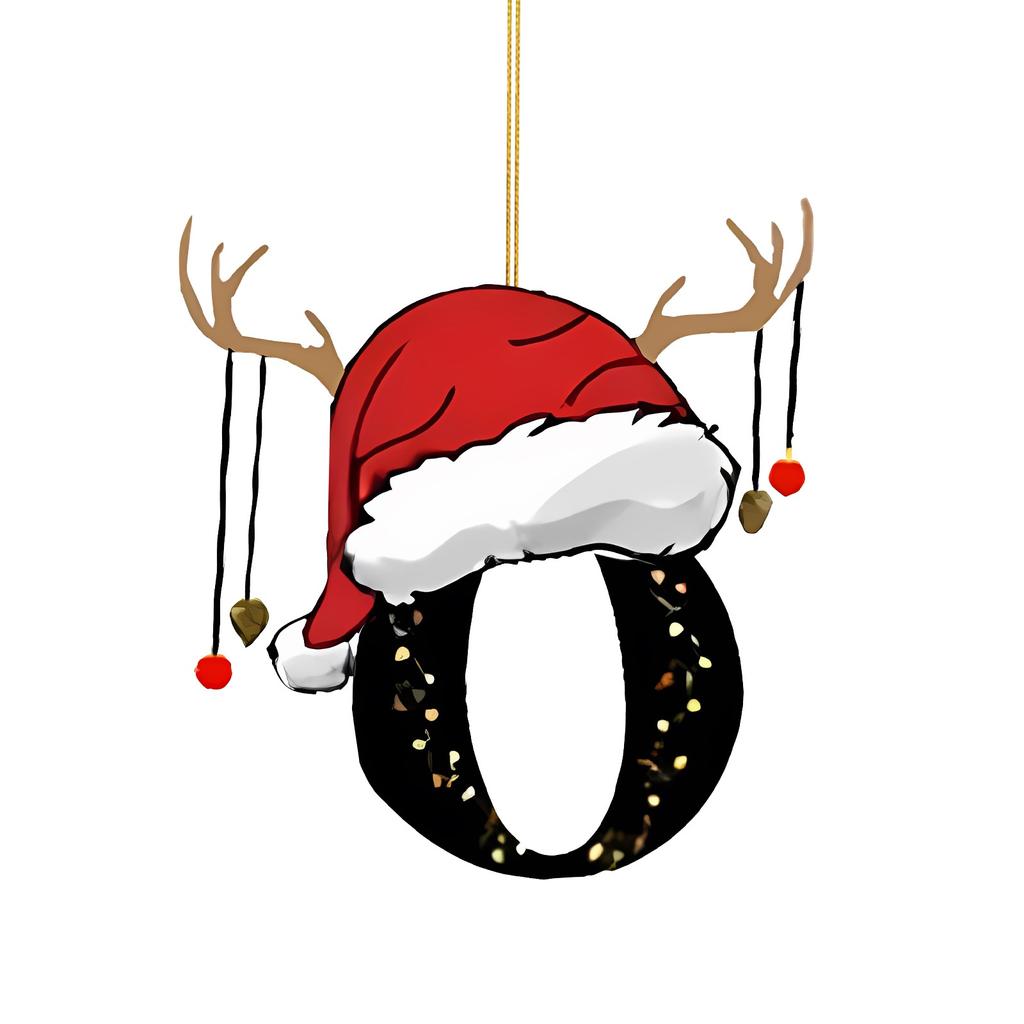 Christmas Decoration Pendant Christmas Tree Tag Theme Party Crafts Ornament