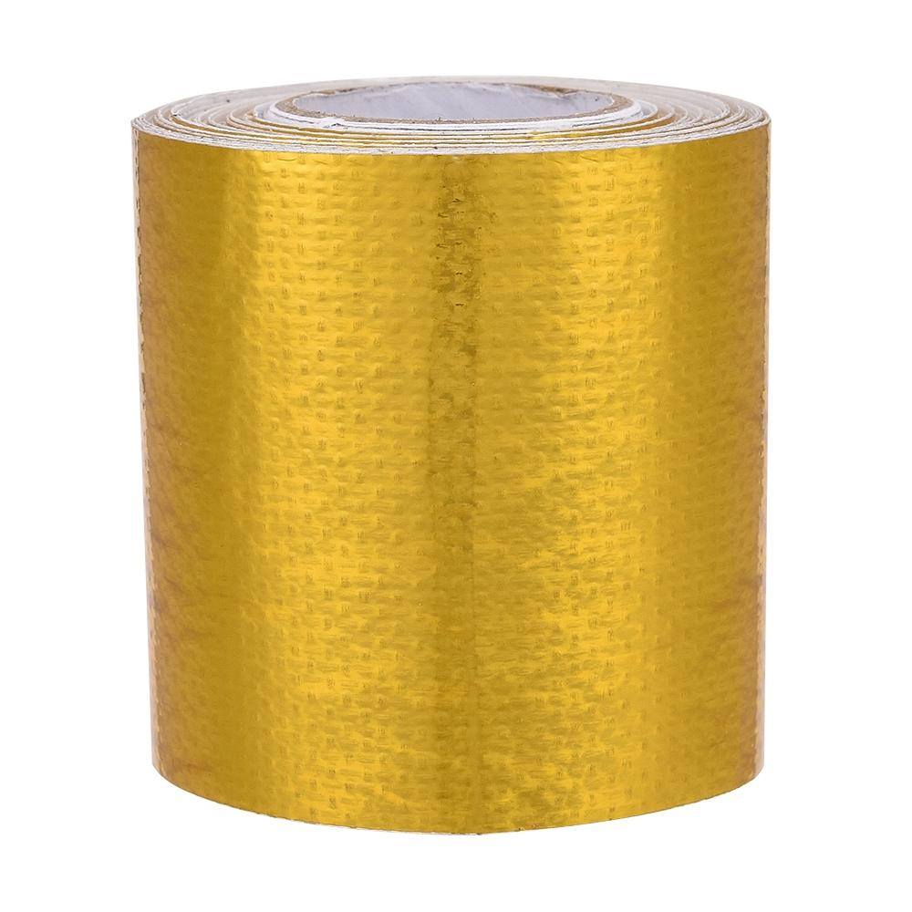 5metrová tepelná izolační páska z hliníkové fólie ze skelných vláken, samolepicí páska z výfuku, sacího potrubí a motoru