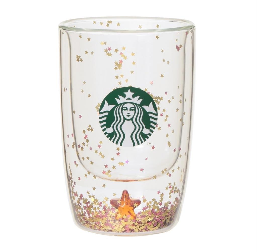 STARBUCKS Starbucks Holiday 2025 Double-Wall Heat-Resistant Glass Star 355ml