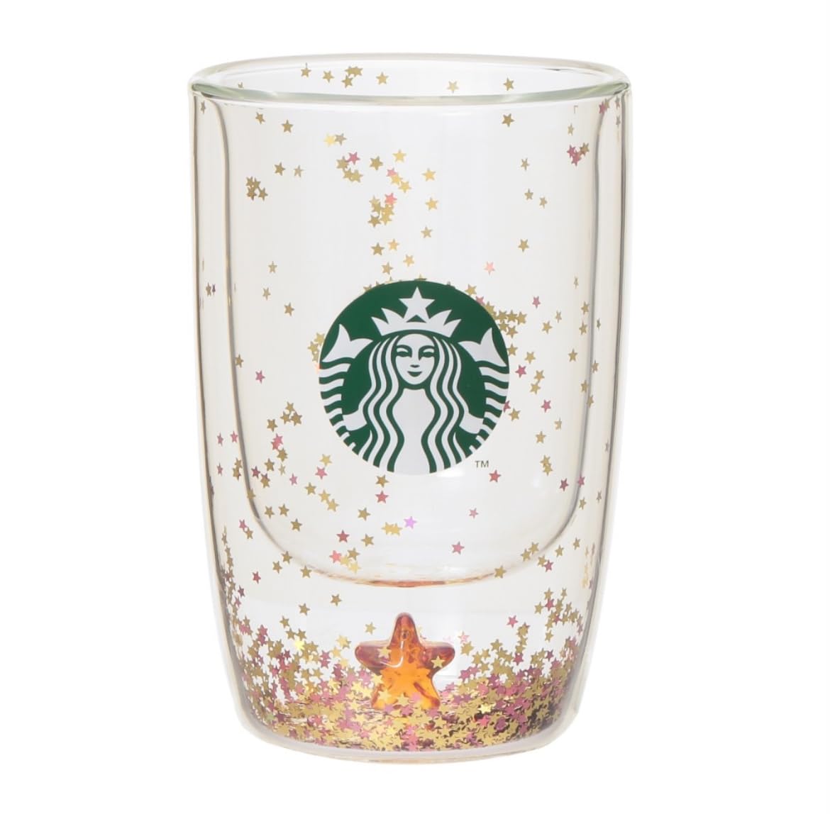 

STARBUCKS Starbucks Holiday 2025 Double-Wall Heat-Resistant Glass Star 355ml