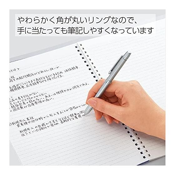 KOKUYO Note Soft Ring 2 Books 40 Sheets Semi-B5 Dot Ruled Su-SV301BT-YRX2