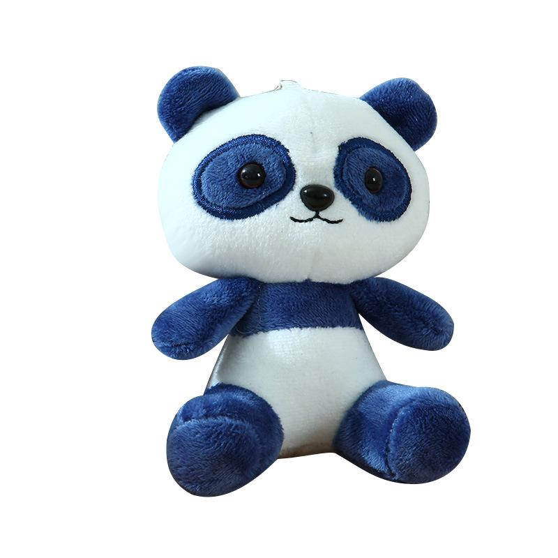 Adorable Panda Plush Keychain - Mini Animal Pendant Toy for Kids and Couples