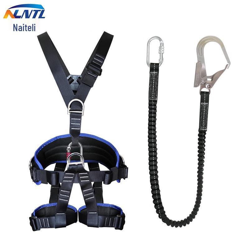 OLOMM Outdoor Full Body Safety Harness One Size