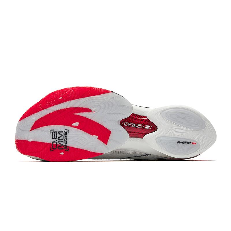 Anta C10 Pro Fashion Simple Non-Slip Wear-Resistant Low-Top Running Shoes Men Sneakers White Red Black 112445574-5