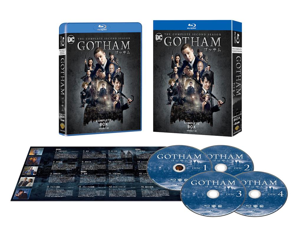 Second Season Complete Box Set GOTHAM (4 Discs) [Blu-ray]