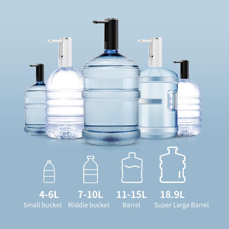 Foldable Electric Water Dispenser Pump TYPE C Charging Automatic Bucket Pump with Long Battery Life for Home Office Outdoor Use