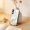 B-Black Gold Marble Art Phone Case For Samsung Galaxy A73,A72,A71,A70,A53,A52,A51,Others Soft Black Cover