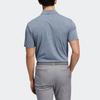 Adidas Performance Drive Heather Polo Shirt Golf Comfortable Breathable Soft Short Sleeve Polo Men tops Navy-Blue H56775