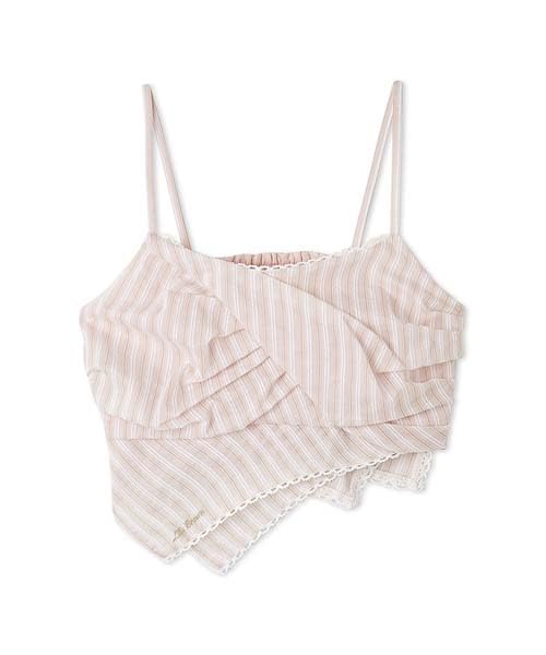 

Sheer Shirt Bustier LWFT252063 LPNK [Lily Brown] Women s