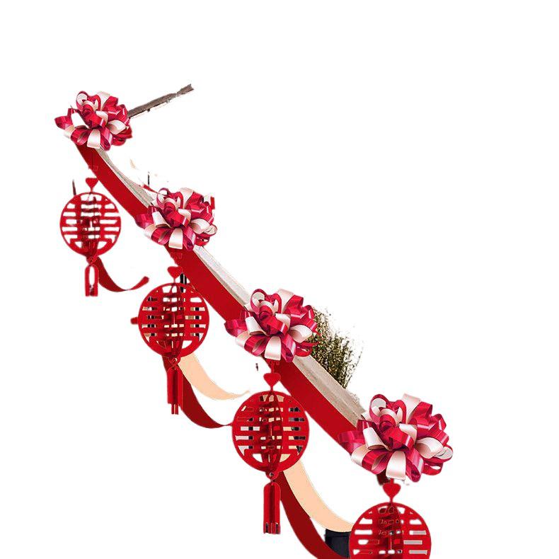 Wedding Handrail Decor: Stair & Balcony Floral Accents for Venue Styling