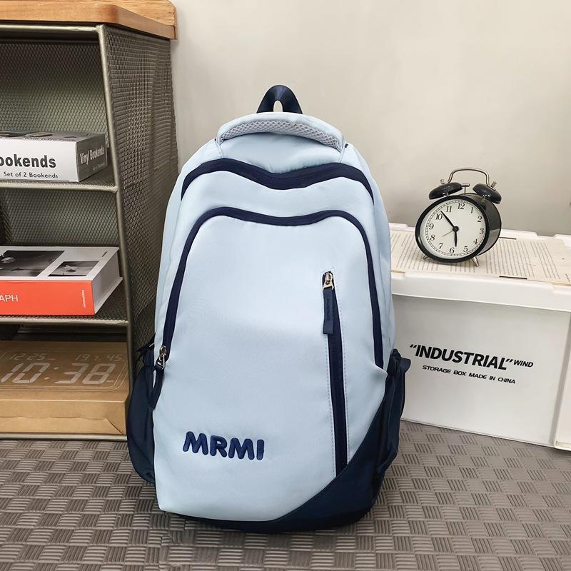New Product Schoolbag Female Ins Large Capacity High School College Student Backpack Male Junior High School Student High School Student Backpack