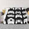 Game Controller Custom Gift An Ultra-Soft Micro Fleece Blanket