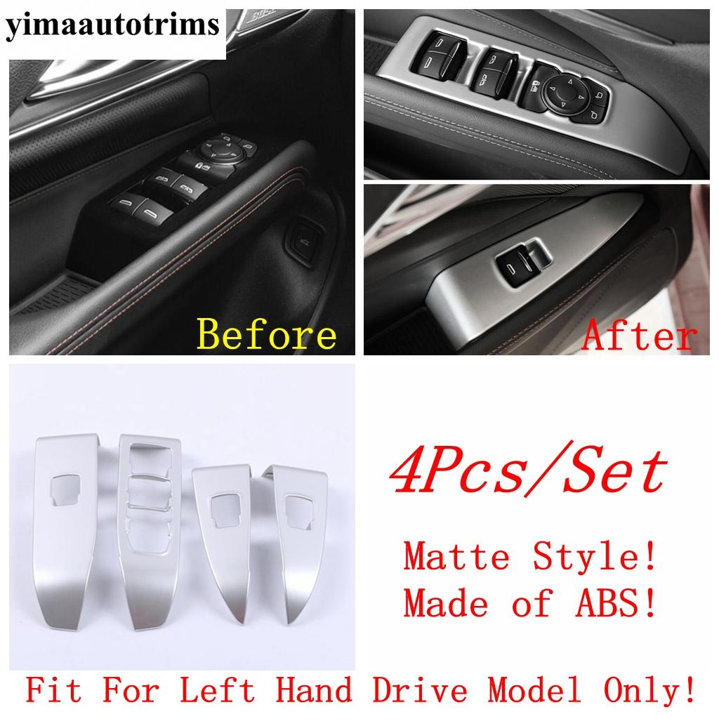 ABS Matte Front Water Cup Panel / Steering Wheel / Window Lift / Handle Bowl Cover Trim Accessories For Cadillac CT4  - 2024