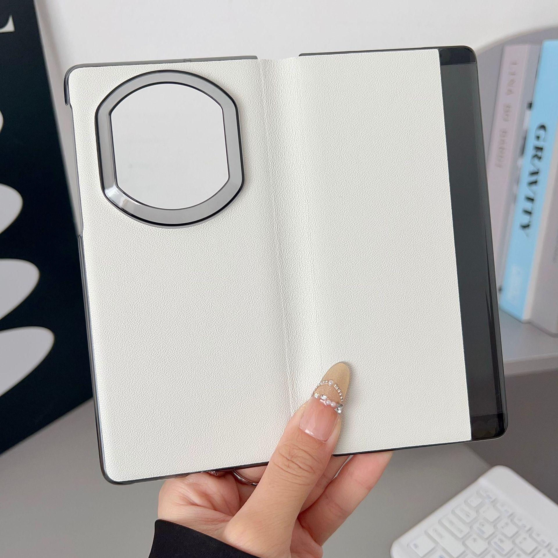Huawei Mate X7 Foldable Screen Phone Case - Collector s Edition Leather Flip Case with Smart Window for Men Huawei Mate X7/Collector s Edition