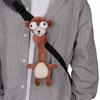 White Color Long Neck Animal Plush Pendant Cute Style Cartoon Plush Pendant  Backpack Accessory