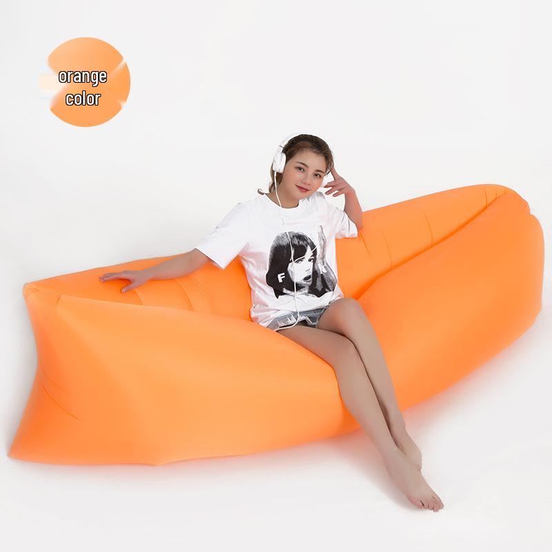 TikTok-Inspired Inflatable Lazy Sofa Bed: Portable, Foldable Outdoor Air Sofa & Sleeping Bag