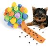 Polar Fleece Interactive Snuffle Hiding Food Durable Sniffle Interactive Treat Game Anti-demolition Toys Portable Slow Feeder
